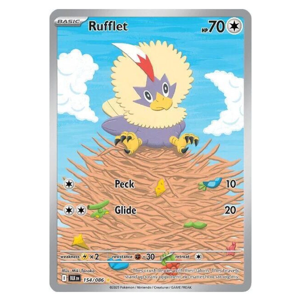Rufflet - Illustration Rare | 154/086 
