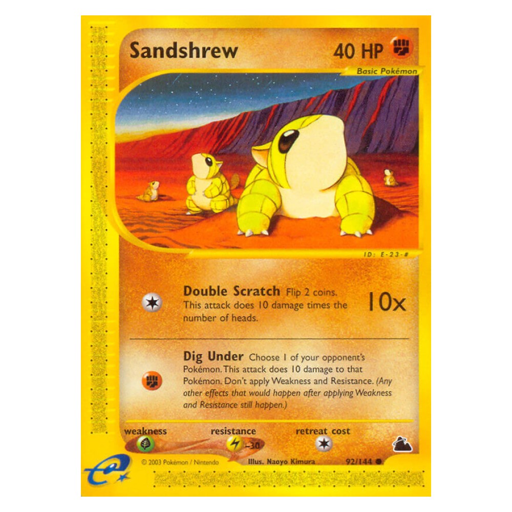Sandshrew - 92/144 