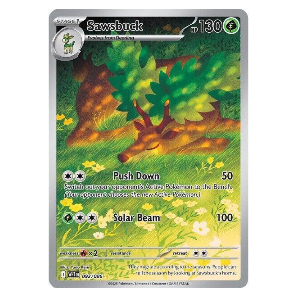Sawsbuck - Illustration Rare | 092/086 