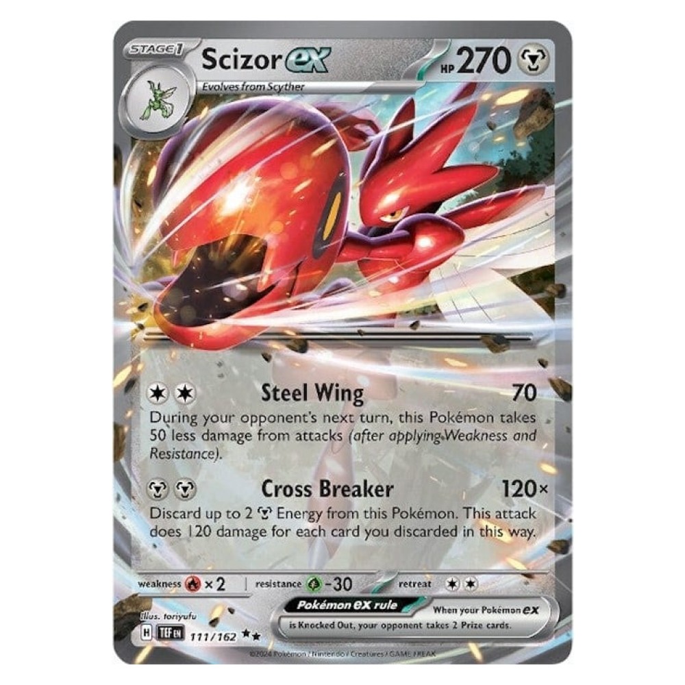 Scizor ex - 111/162 