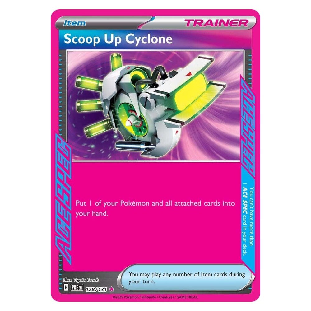Scoop Up Cyclone - 128/131 Mega Recupero - 128/131
