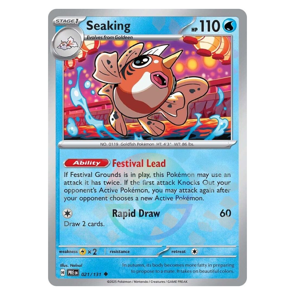 Seaking - Poké Ball Reverse Holo | 021/131 