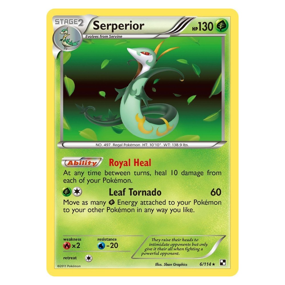 Serperior - Holo Rare 6/114 