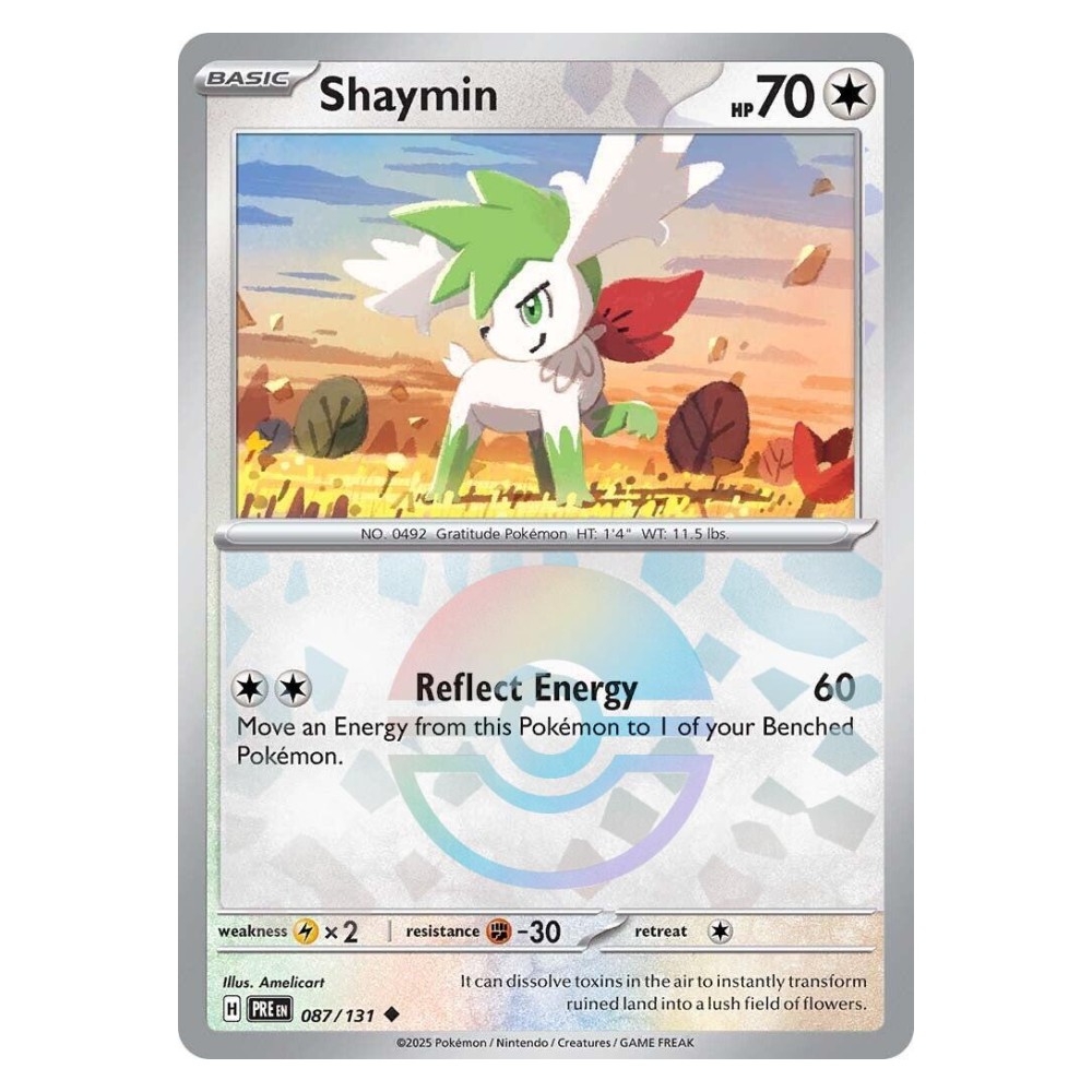 Shaymin - Poké Ball Reverse Holo | 087/131 