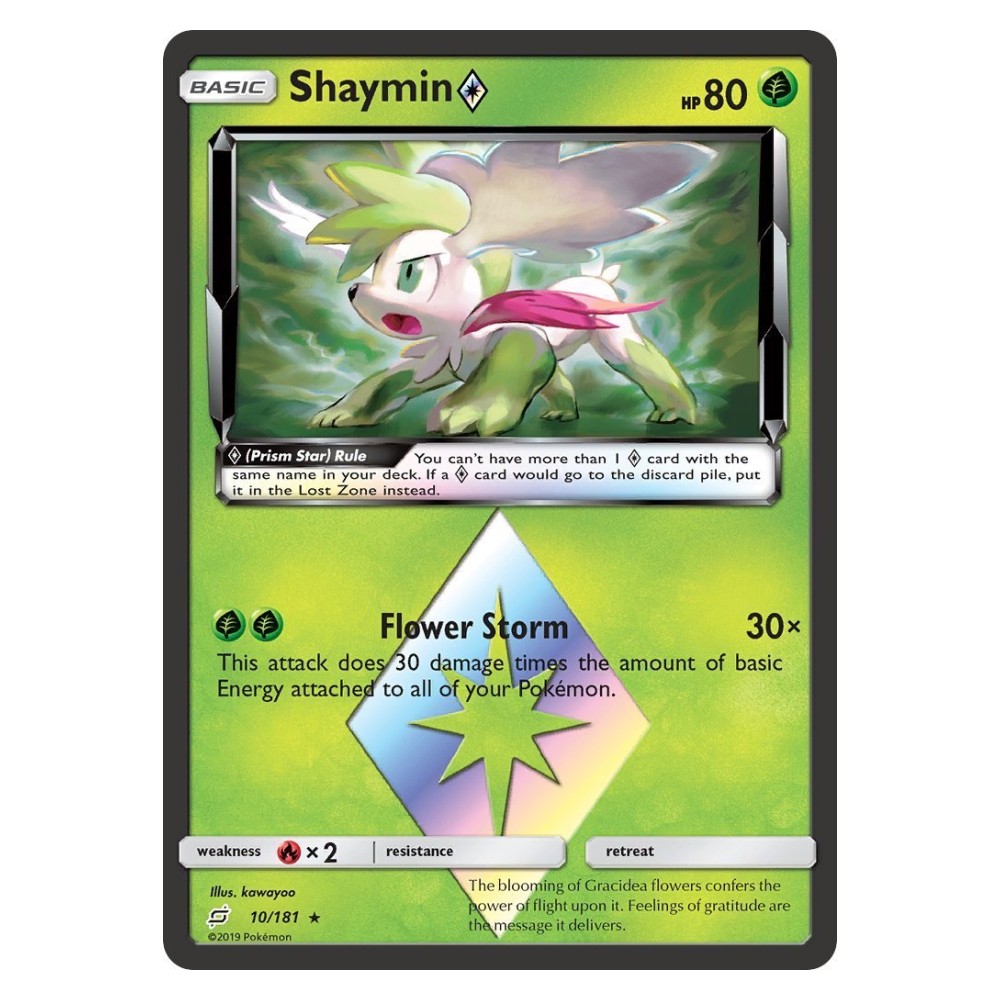 Shaymin Prism Star - 10/181 Shaymin Stella prisma - 10/181