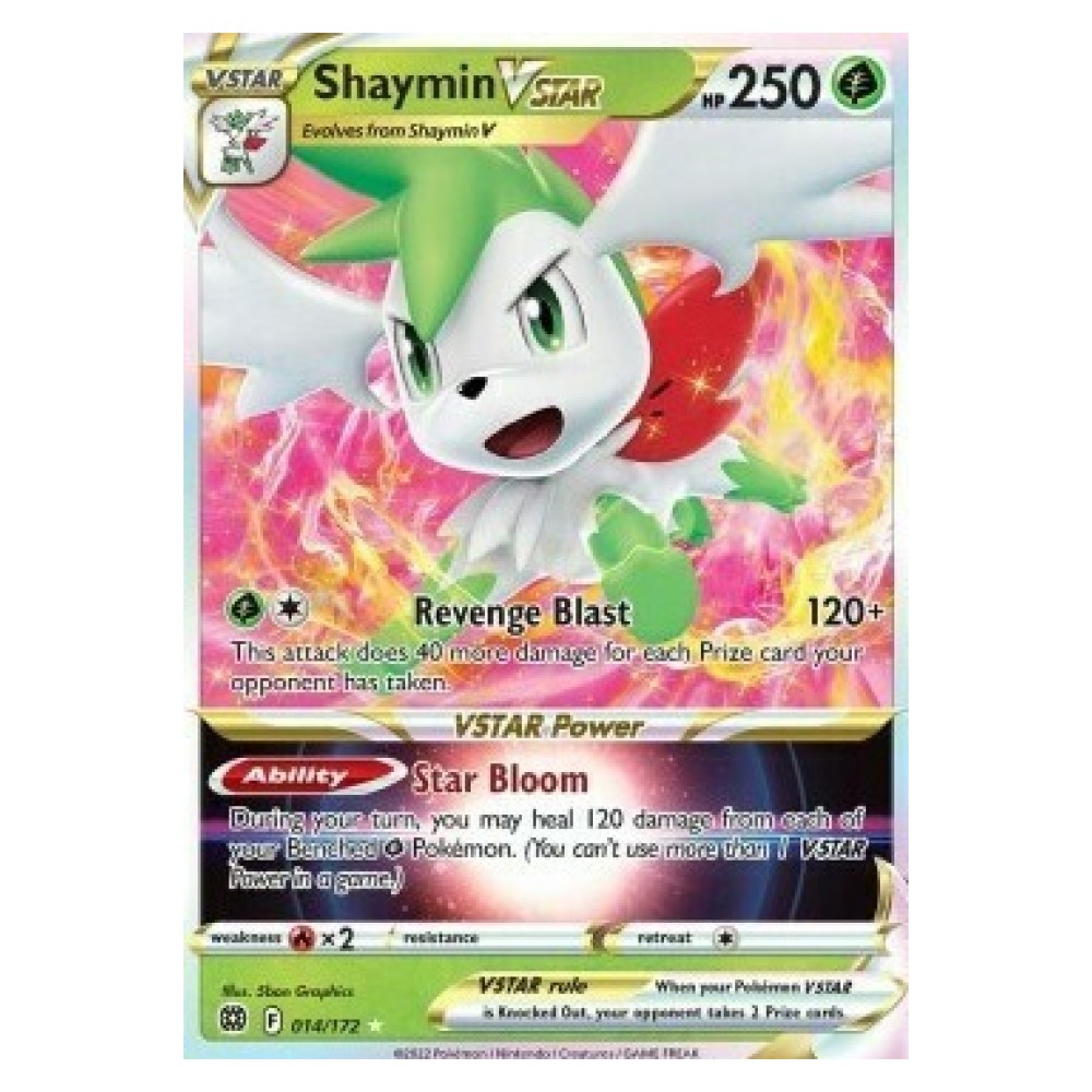 Shaymin VSTAR - Ultra Rare 014/172 Shaymin V ASTRO [Revenge Blast | Star Bloom] - Ultra Rare 014/172