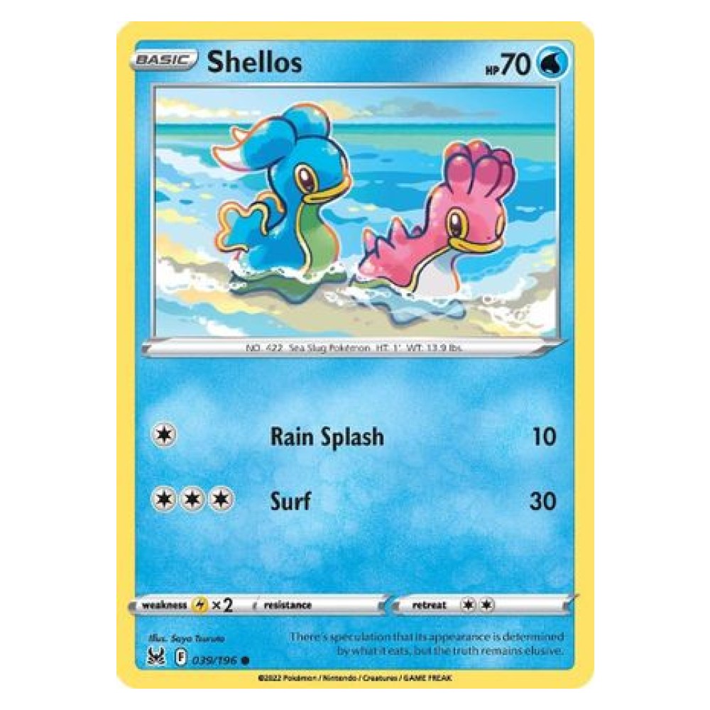 Shellos - 039/196 Shellos [Rain Splash | Surf] - 039/196