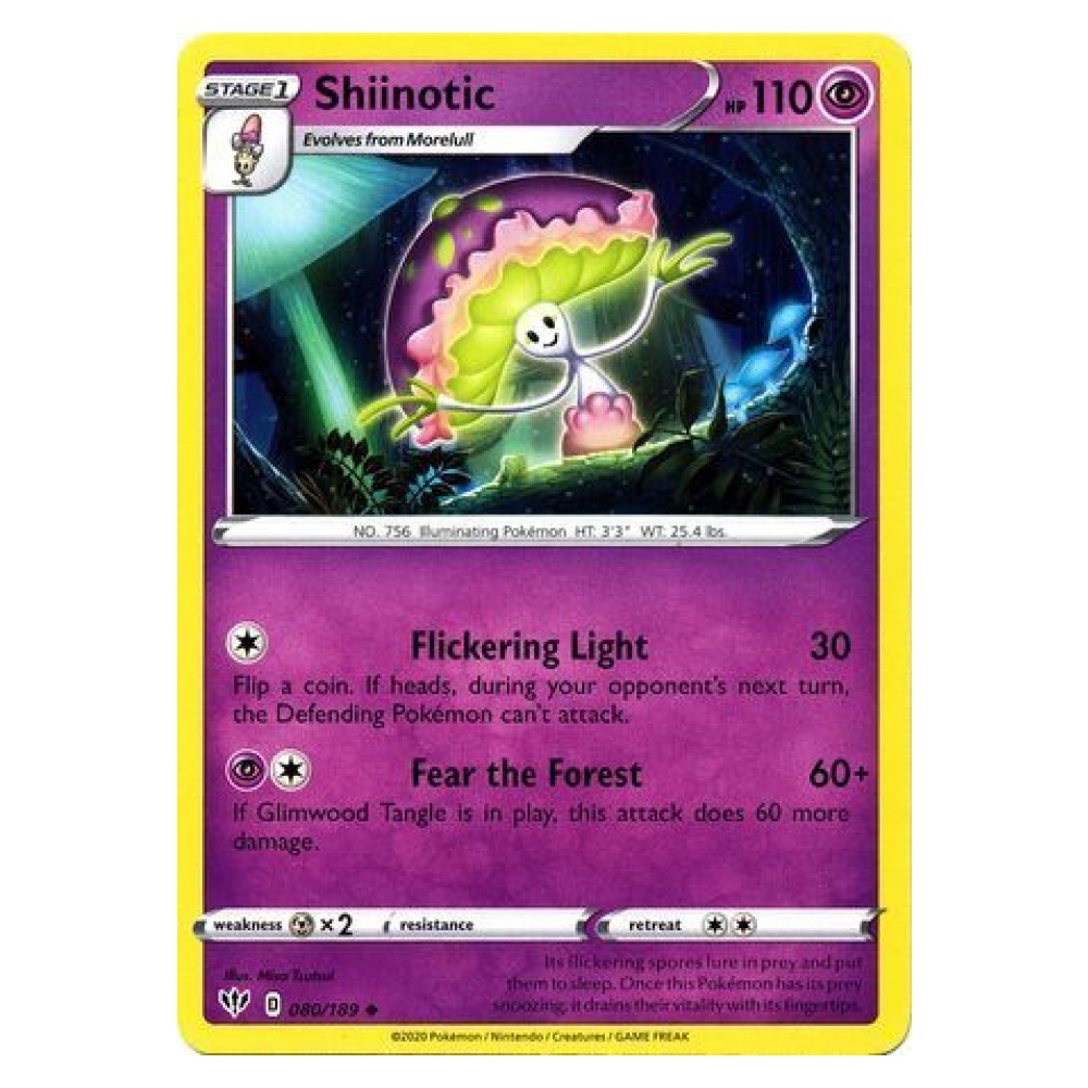 Shiinotic - 080/189 Shiinotic [Flickering Light | Fear the Forest] - 080/189
