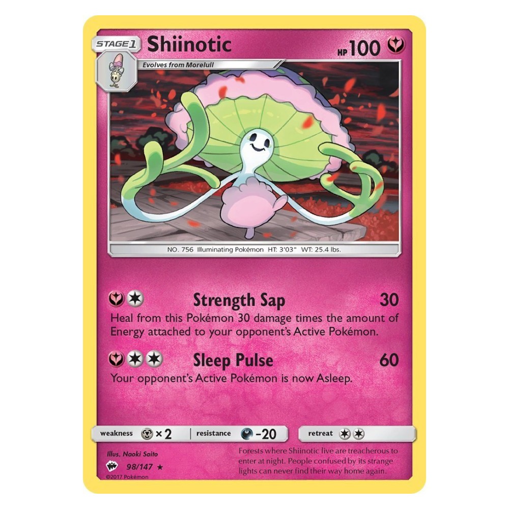 Shiinotic - 98/147 Shiinotic [Strength Sap | Sleep Pulse] - 98/147