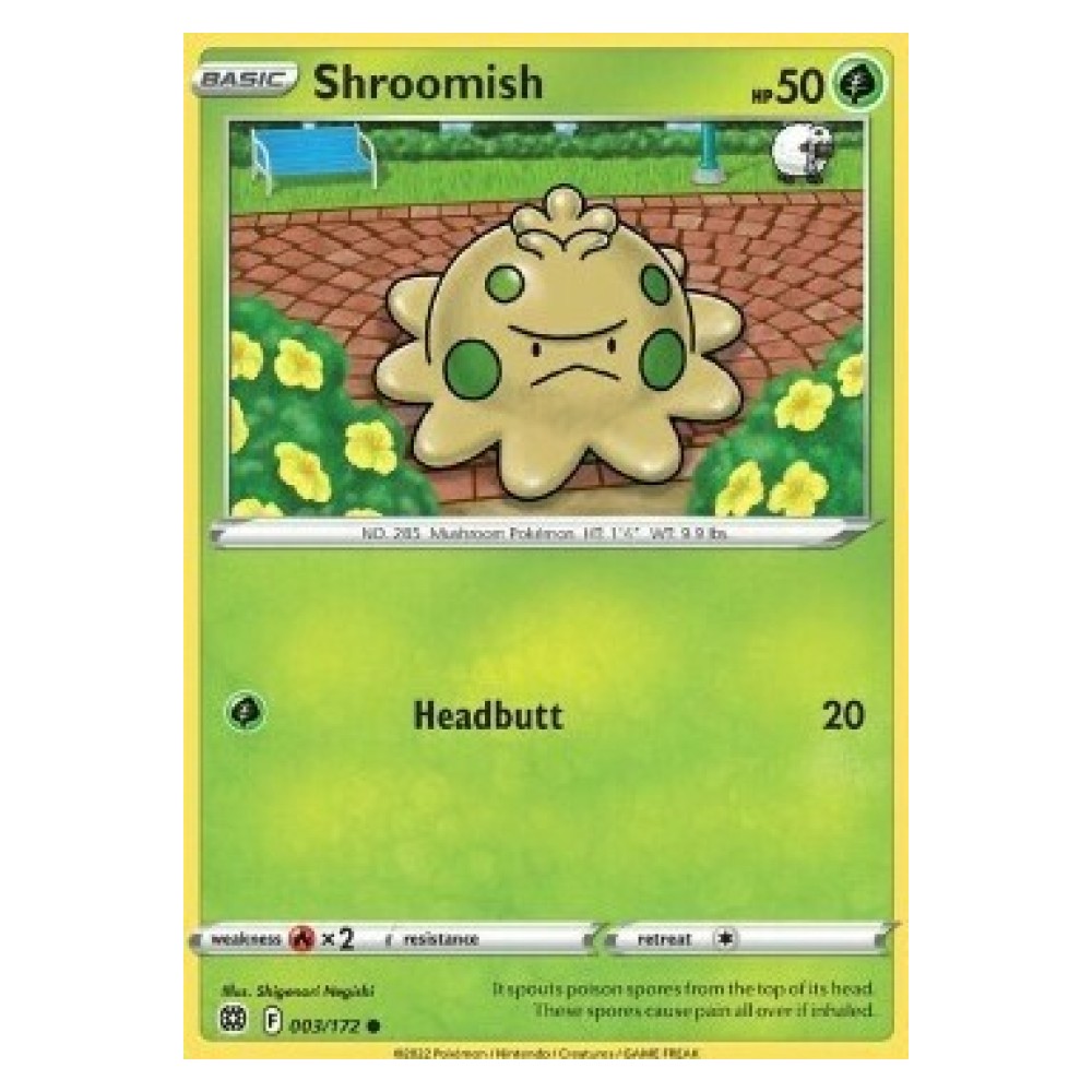 Shroomish - 003/172 Shroomish [Headbutt] - 003/172