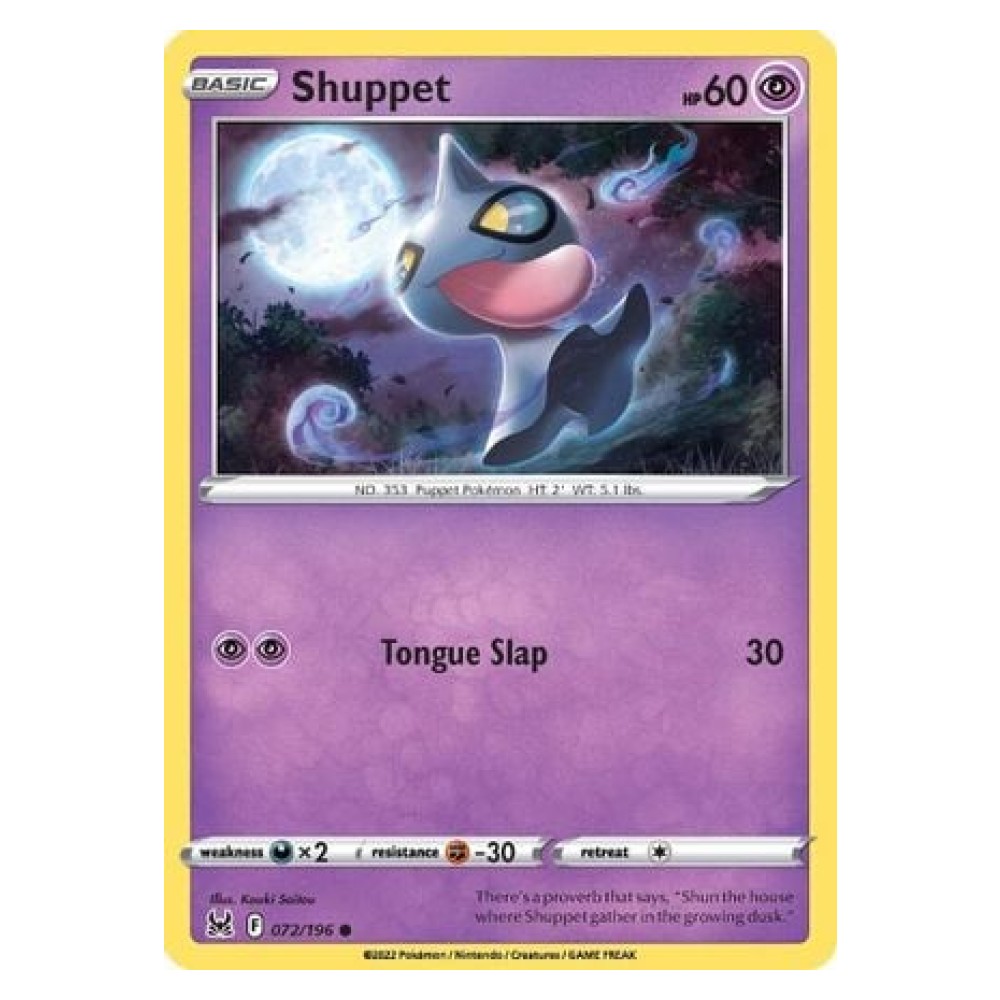 Shuppet - 072/196 Shuppet [Tongue Slap] - 072/196