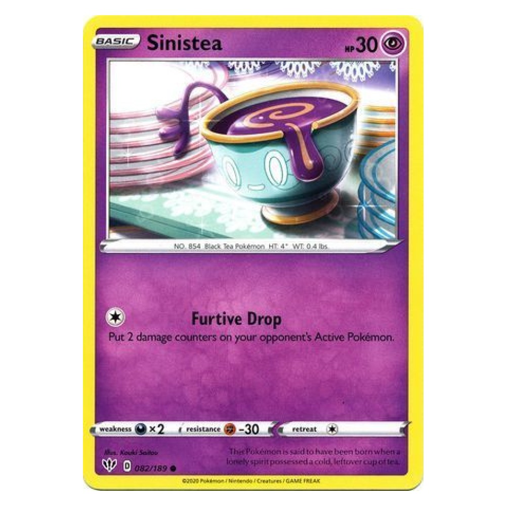 Sinistea - 082/189 Sinistea [Furtive Drop] - 082/189