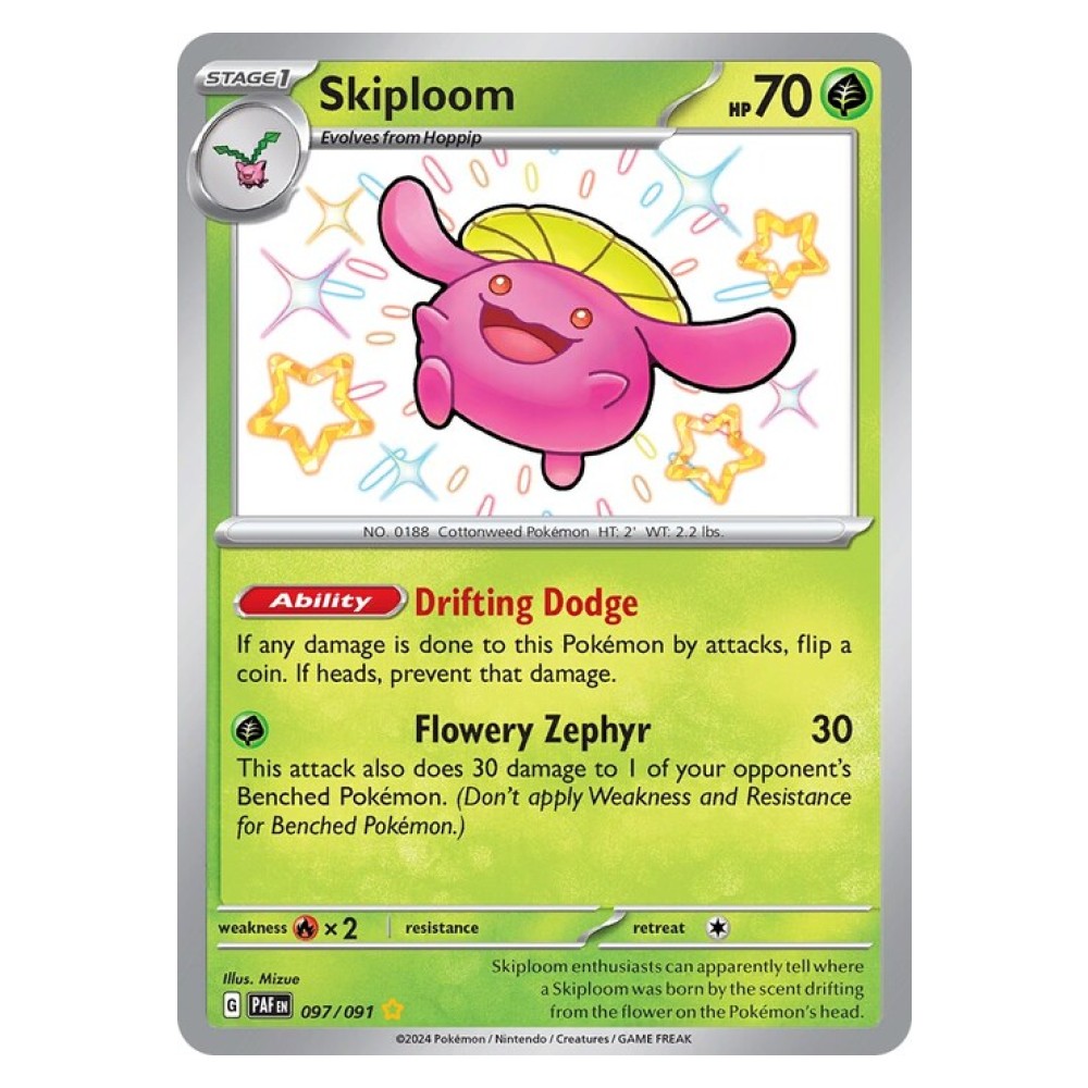 Skiploom - Shiny Rare | 097/091 