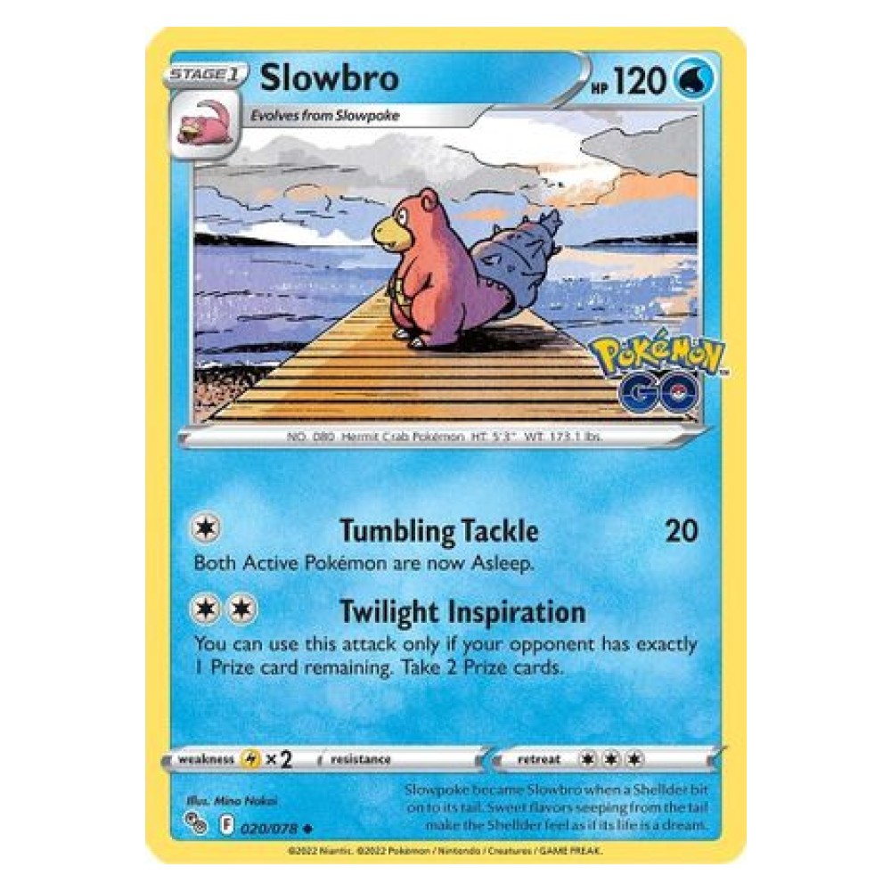Slowbro - 020/078 Slowbro [Tumbling Tackle | Twilight Inspiration] - 020/078
