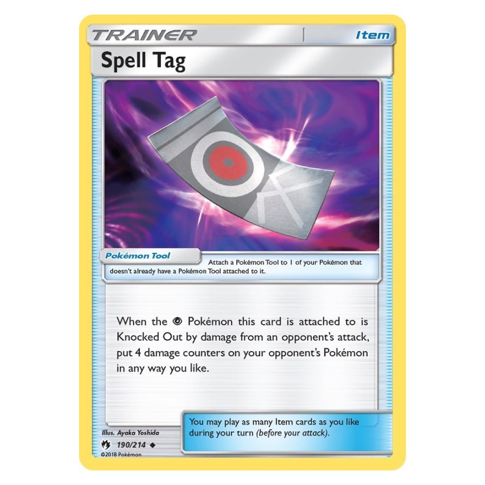 Spell Tag - 190/214 Spettrotarga - 190/214