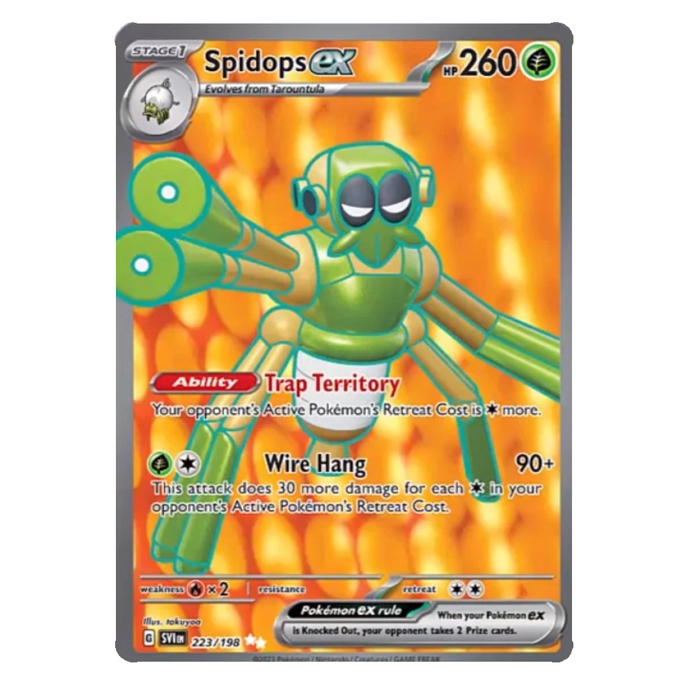 Spidops ex - Ultra Rare 223/198 
