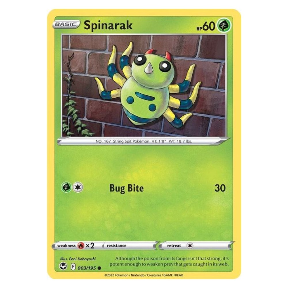 Spinarak - 003/195 Spinarak [Bug Bite] - 003/195