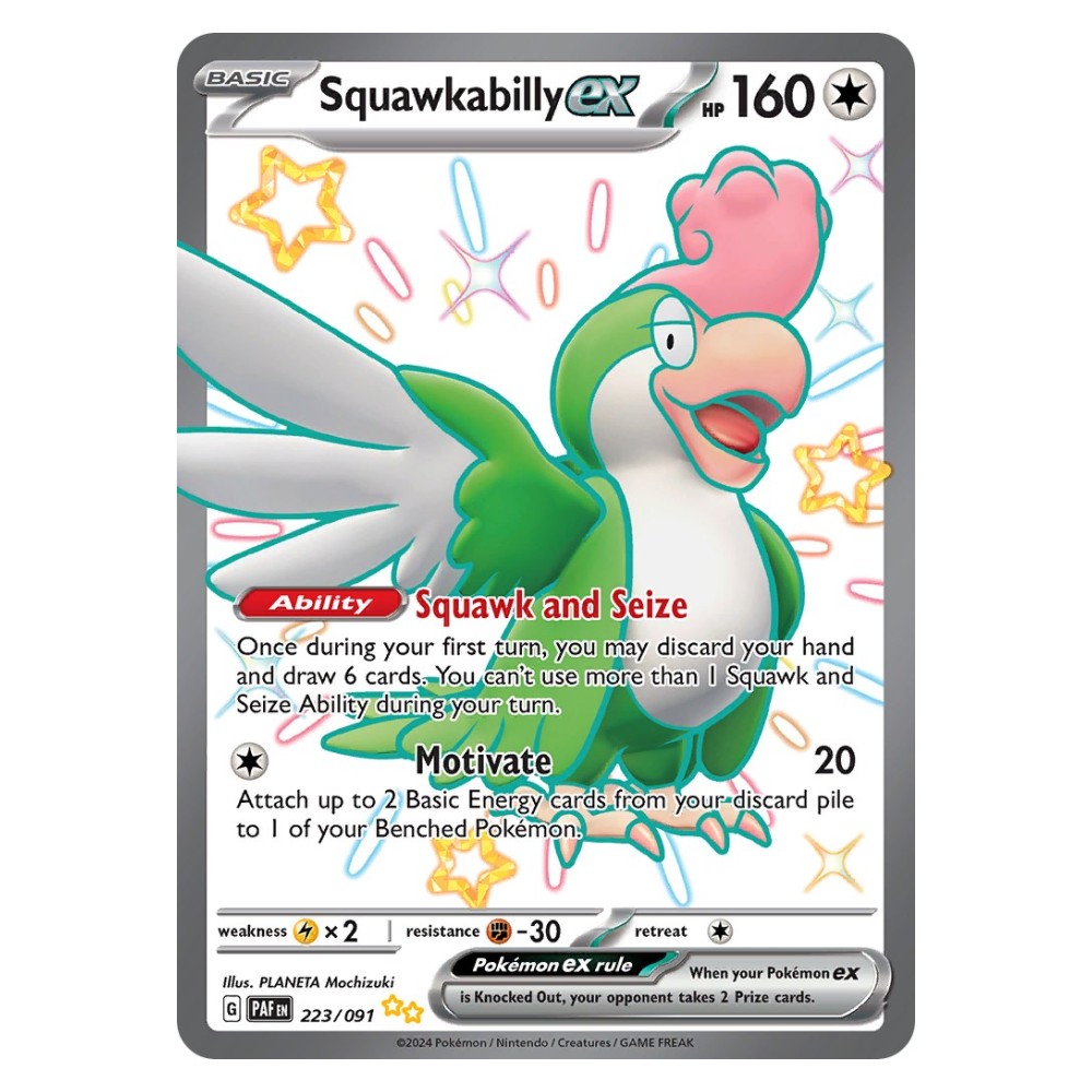 Squawkabilly ex - Shiny Ultra Rare | 223/091 