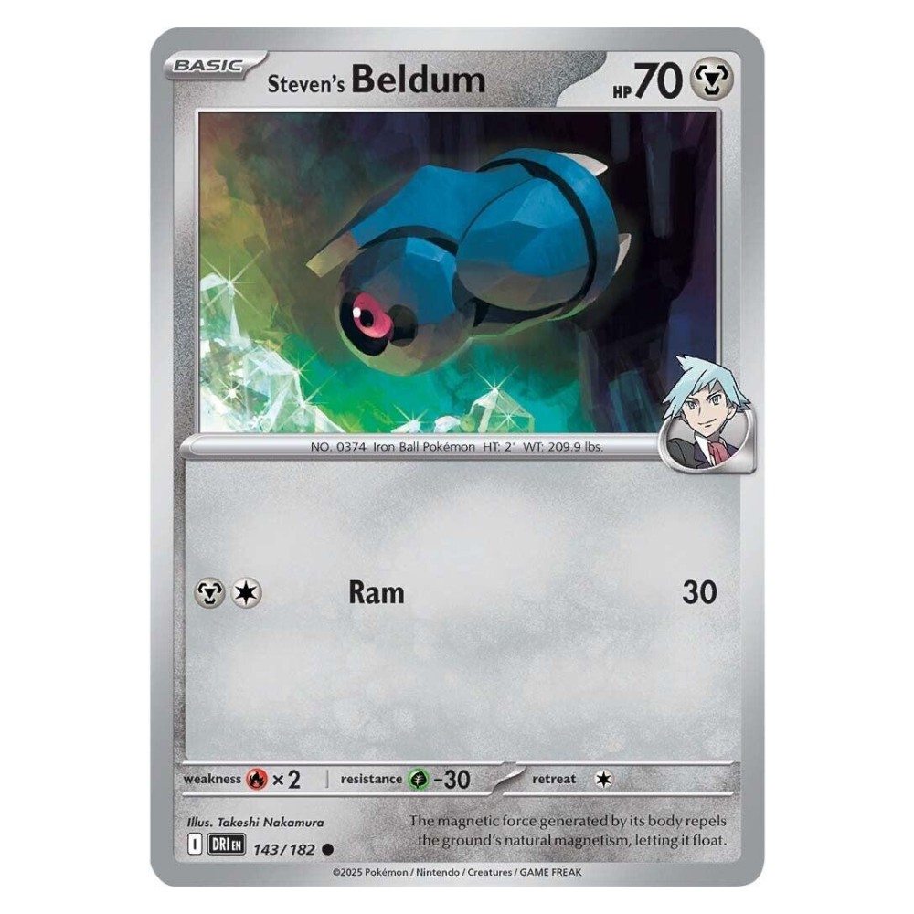 Steven's Beldum - 143/182   Beldum di Rocco - 143/182  
