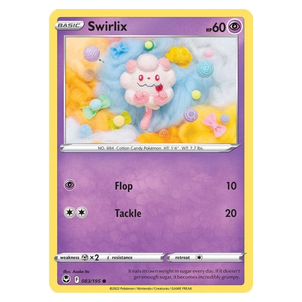 Swirlix - 083/195 Swirlix [Flop | Tackle] - 083/195