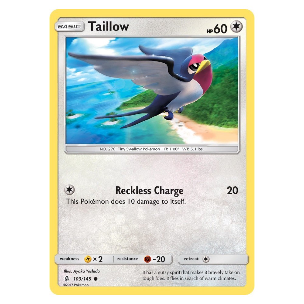 Taillow - 103/145 Taillow [Reckless Charge] - 103/145