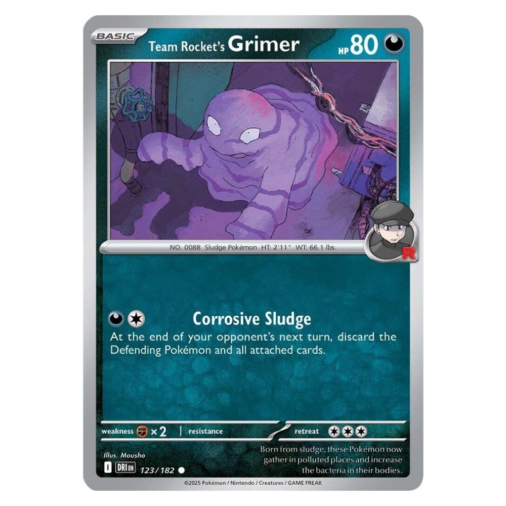 Team Rocket's Grimer - 123/182   Grimer del Team Rocket - 123/182  