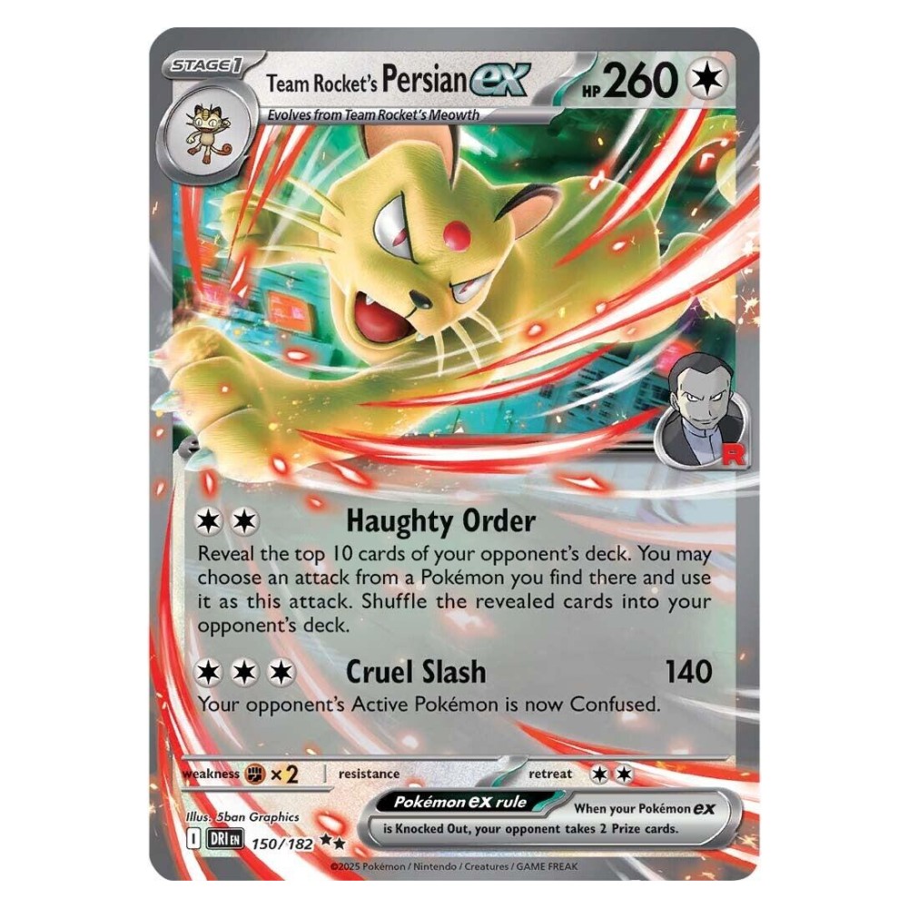 Team Rocket's Persian ex - 150/182   Persian ex del Team Rocket - 150/182  