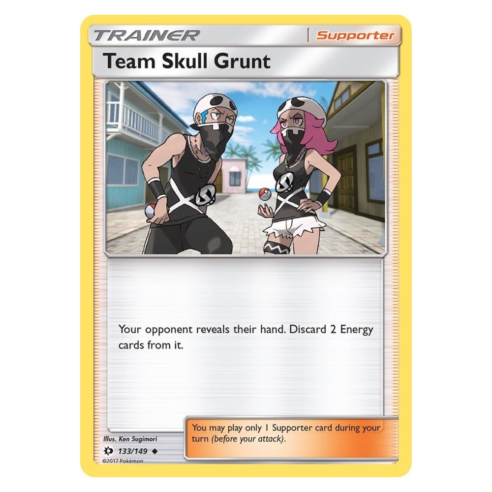 Team Skull Grunt - 133/149 Recluta del Team Skull - 133/149