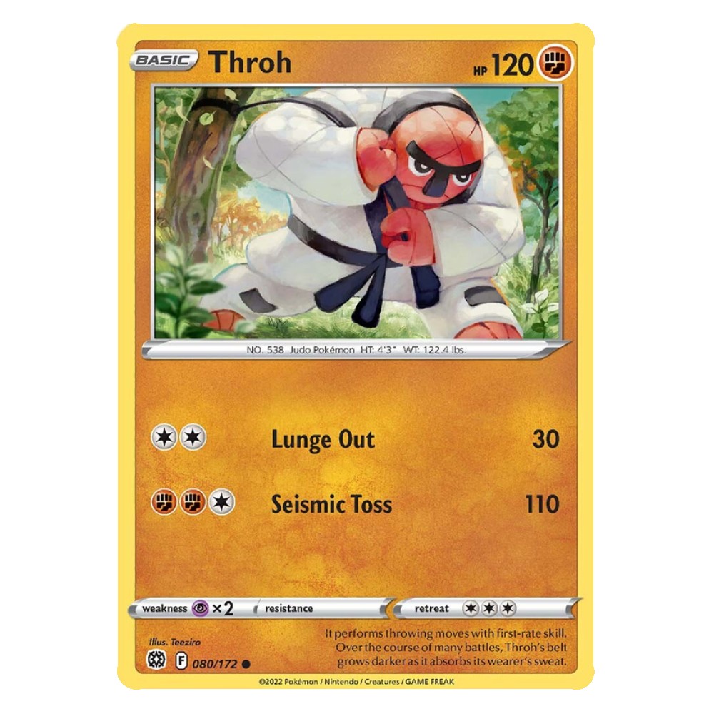 Throh - 080/172 Throh [Lunge Out | Seismic Toss] - 080/172