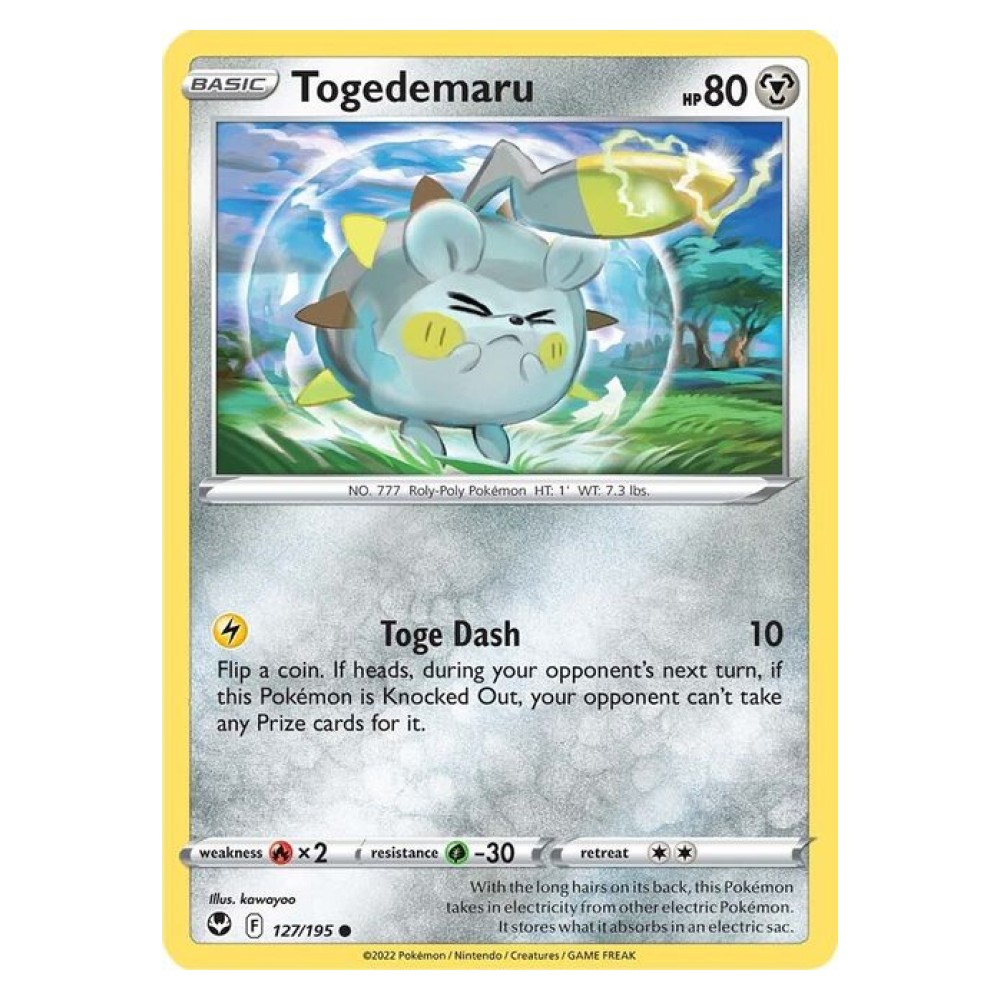 Togedemaru - 127/195 Togedemaru [Toge Dash] - 127/195