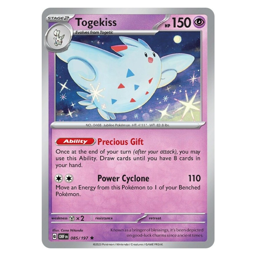 Togekiss - Holo Rare 085/197 