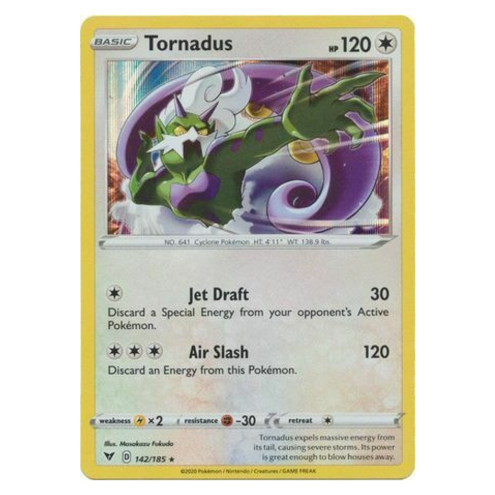 Tornadus - 142/185 Tornadus [Jet Draft | Air Slash] - 142/185