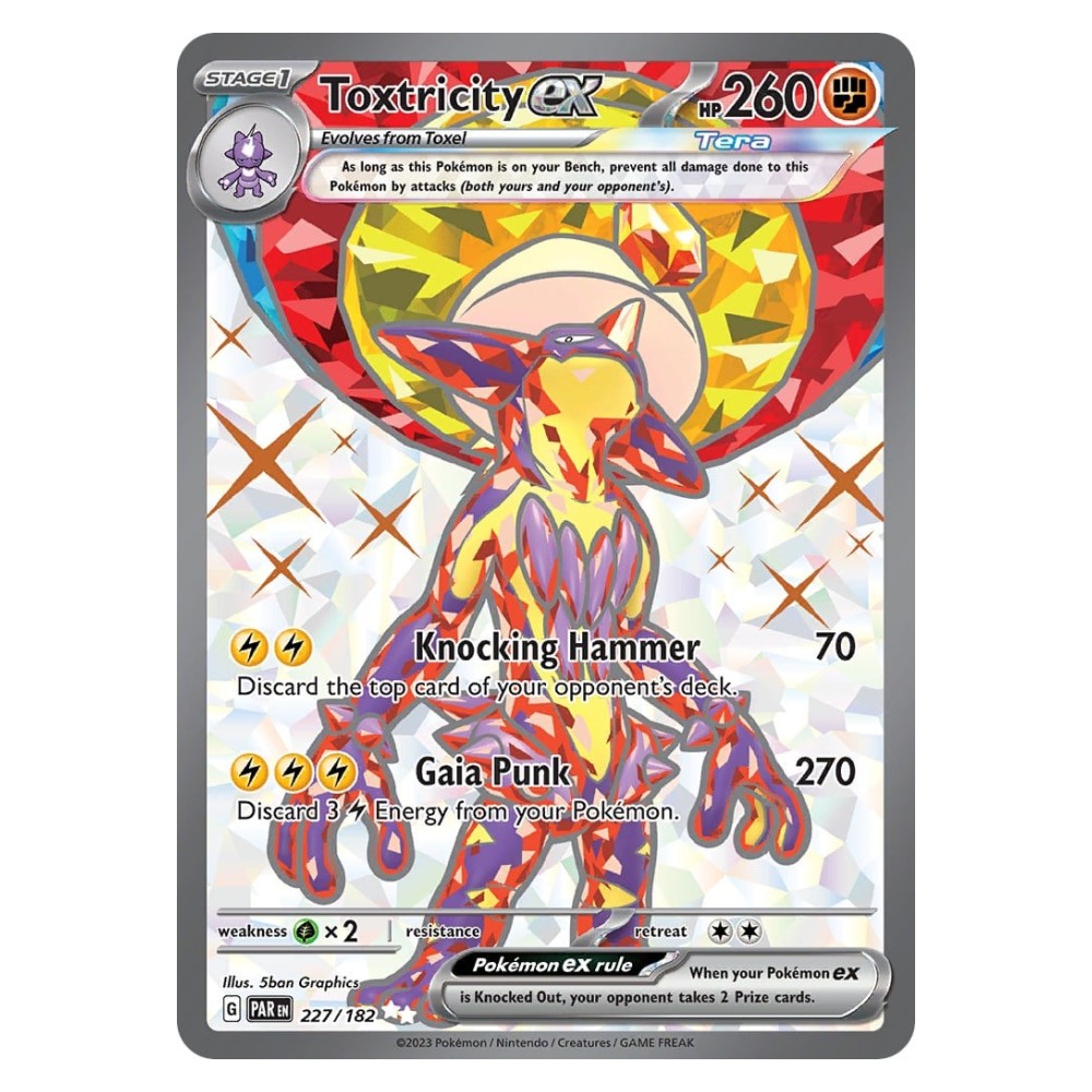 Toxtricity ex - Ultra Rare | 227/182 