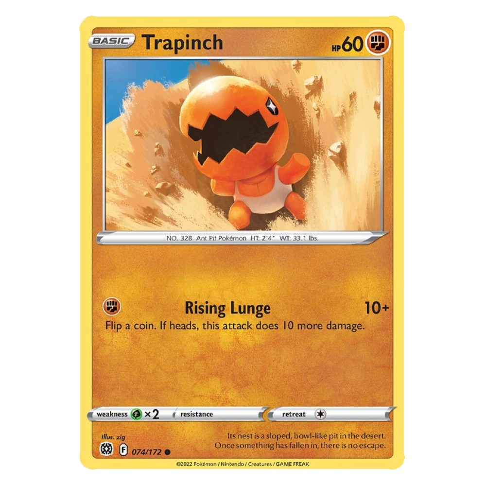Trapinch - 074/172 Trapinch [Rising Lunge] - 074/172
