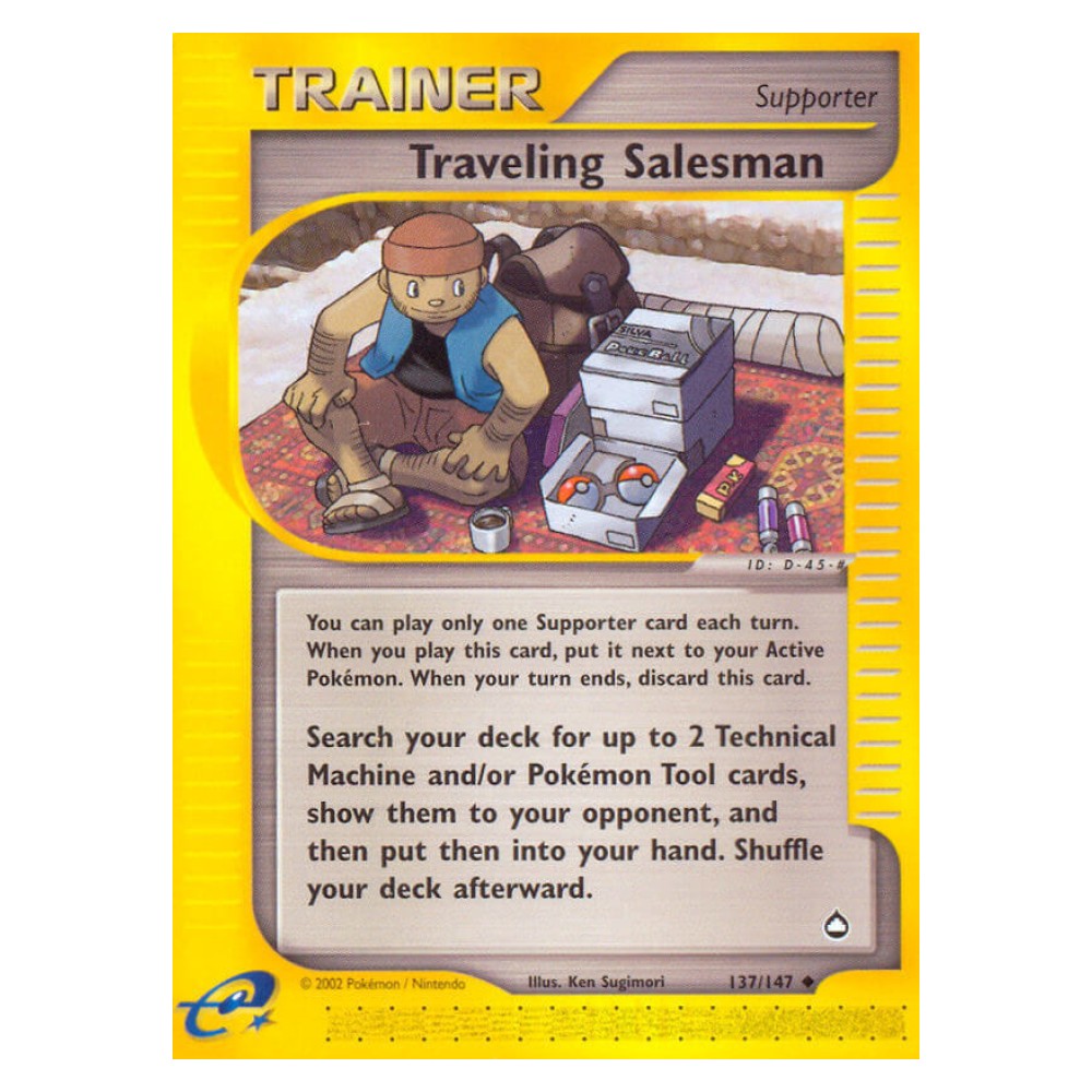 Traveling Salesman - 137/147 Commesso Viaggiatore - 137/147