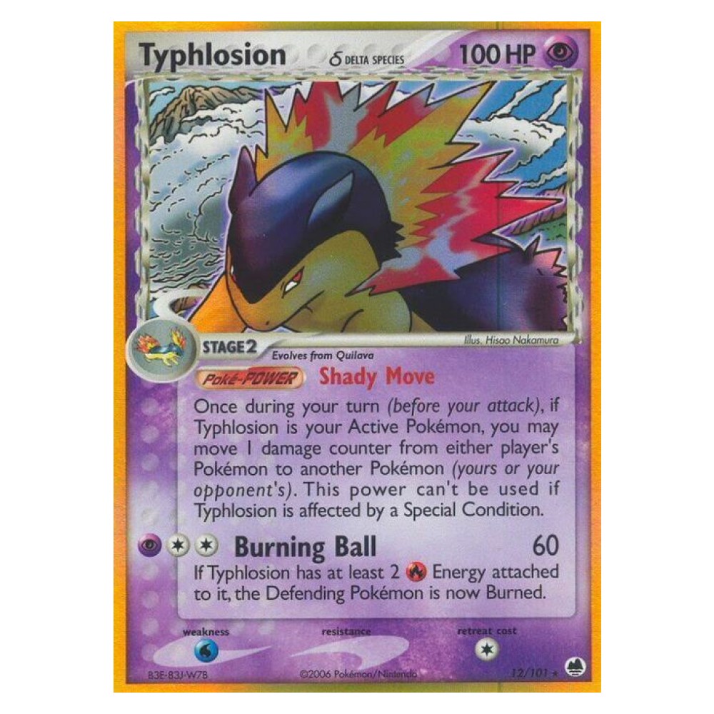 Typhlosion δ Delta Species - Holo Rare | 012/101 