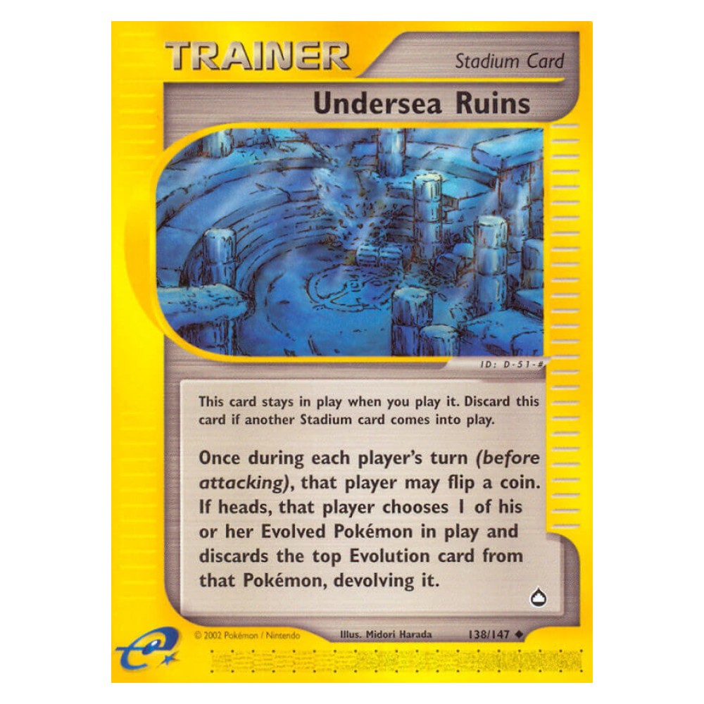 Undersea Ruins - 138/147 Rovine Sommerse - 138/147