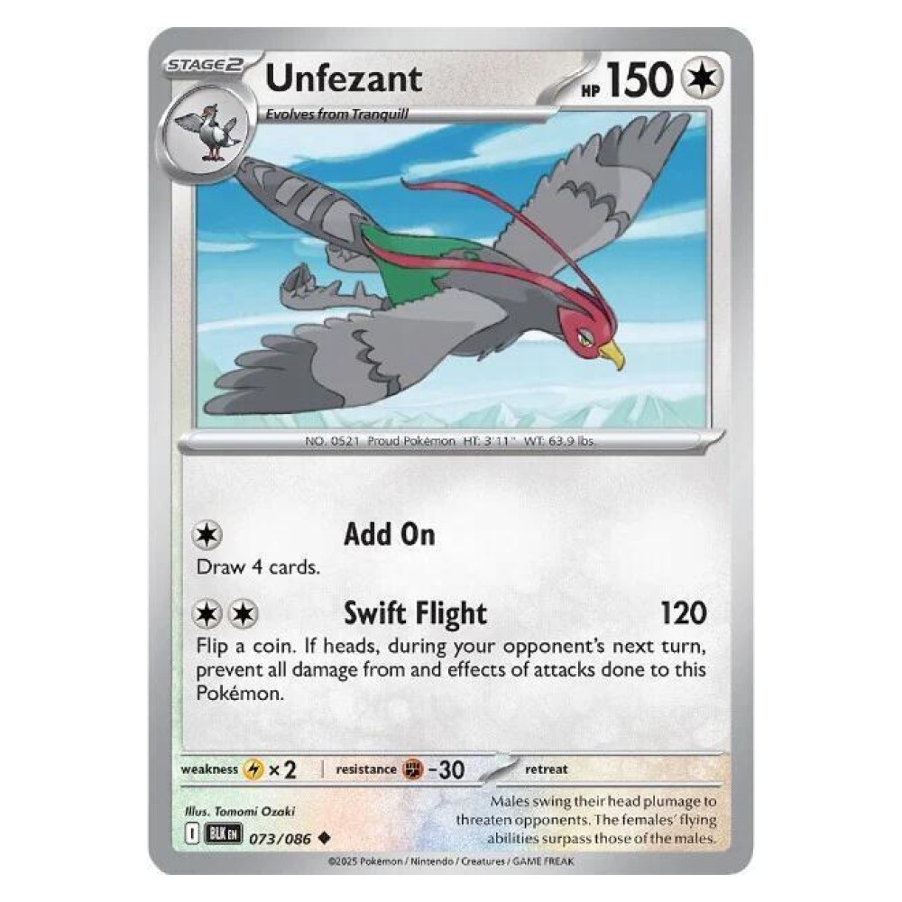 Unfezant - 073/086 