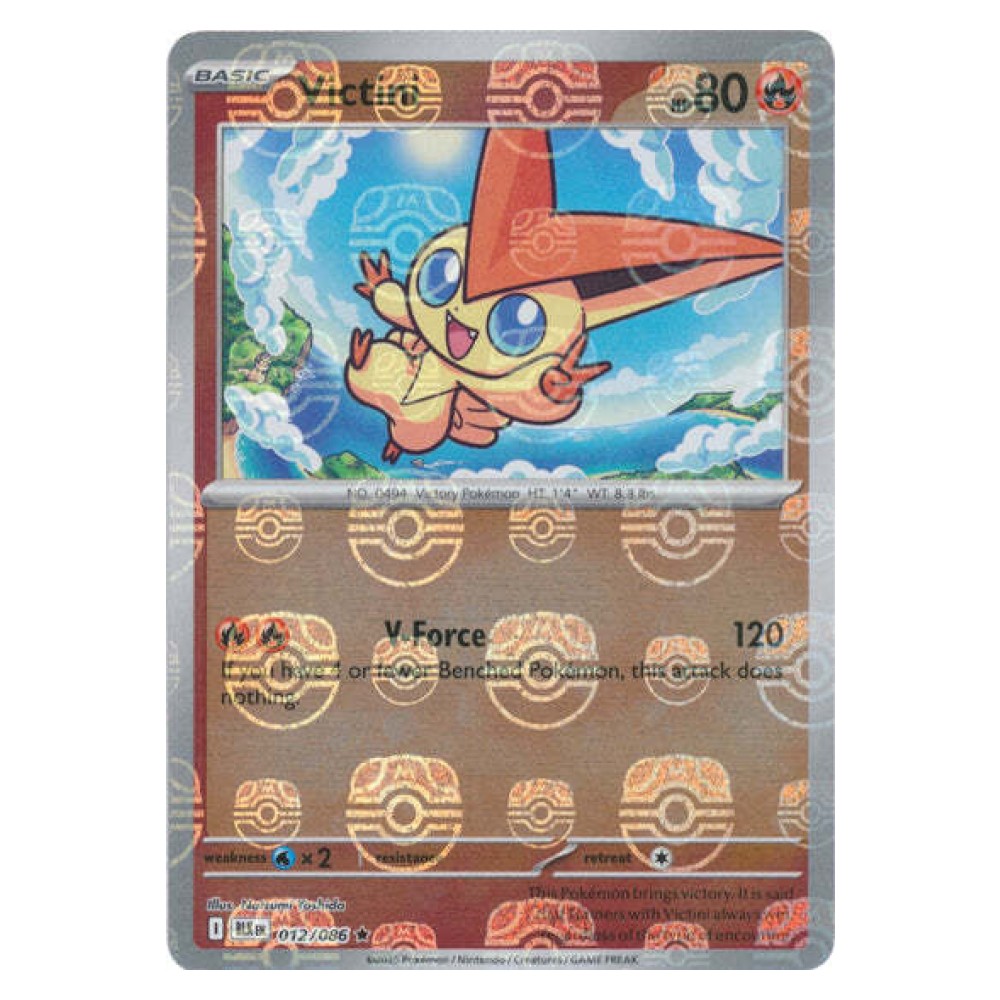 Victini - Poké Ball Reverse Holo | 012/086 