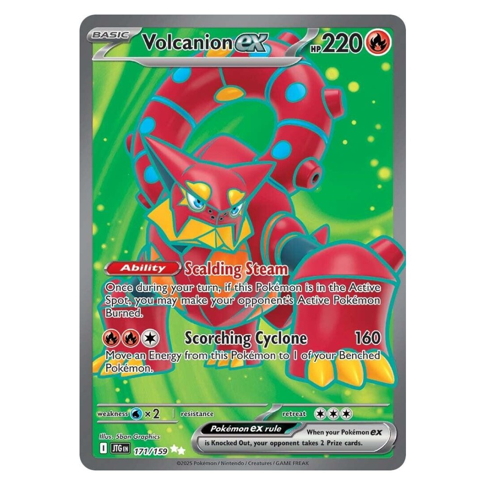 Volcanion ex - Full-Art | 171/159 