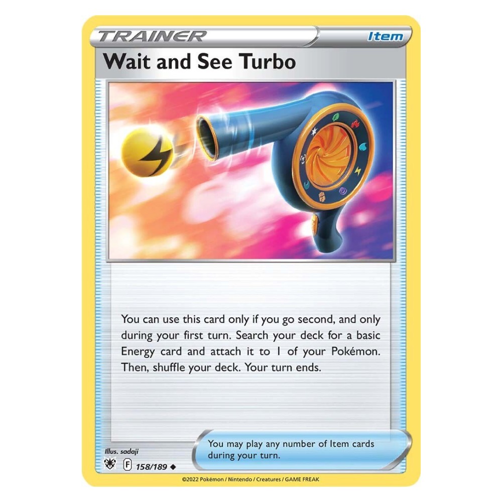 Wait and See Turbo - 158/189 Turbo Tattico - 158/189