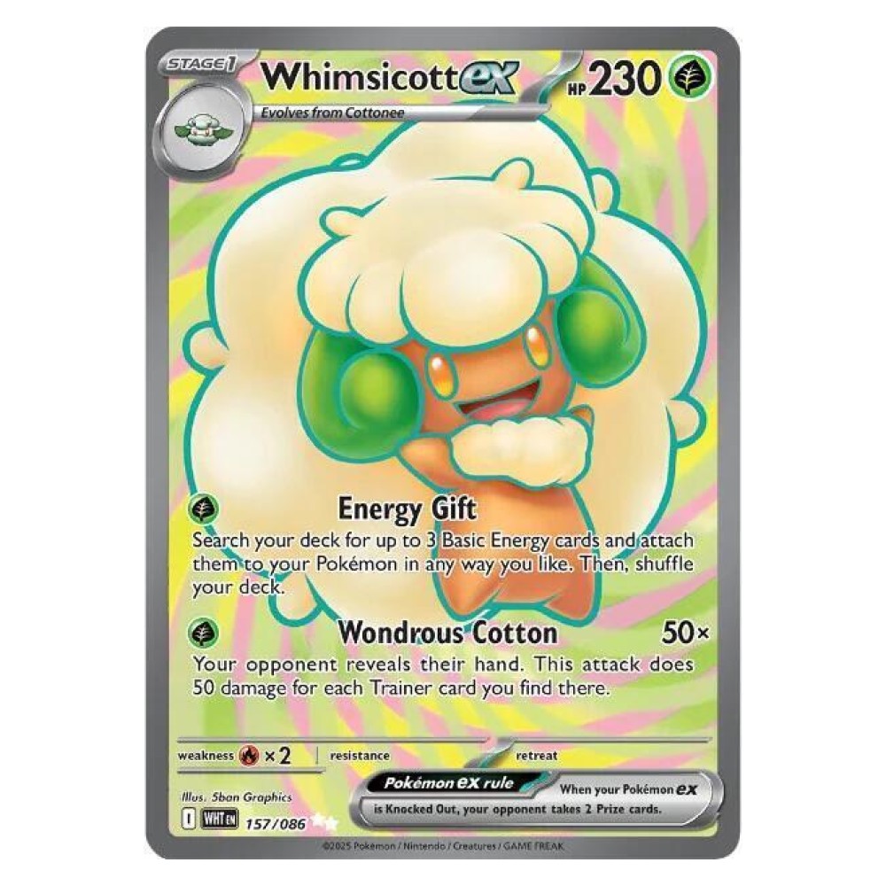 Whimsicott ex - Full Art | 157/086 