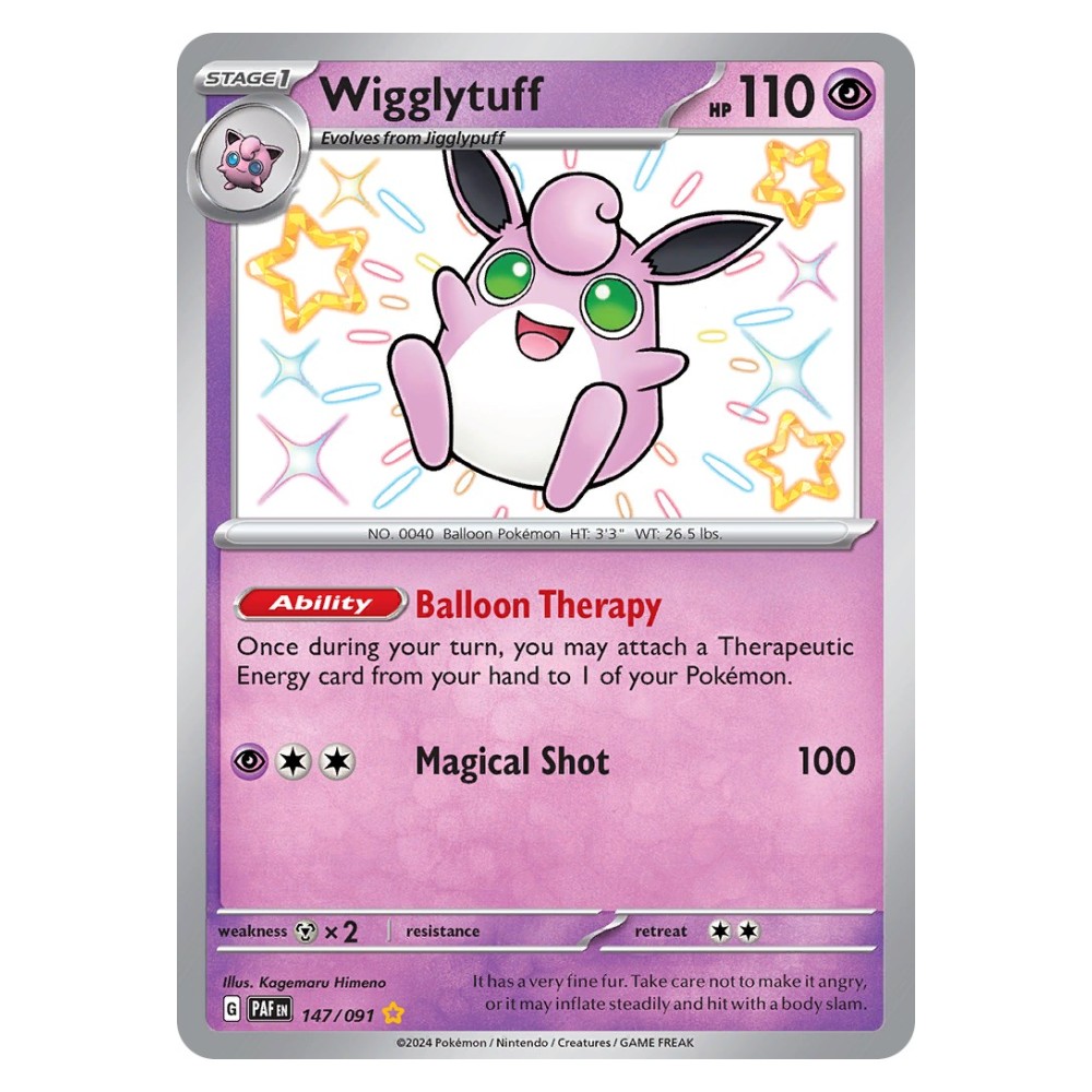 Wigglytuff - Shiny Rare | 147/091 