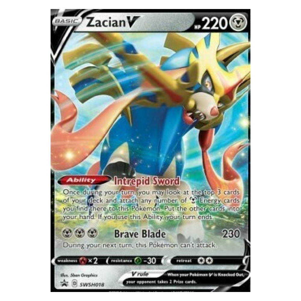 Zacian V - Holo Promo 018 