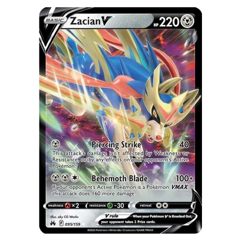 Zacian V - Ultra Rare 095/159 