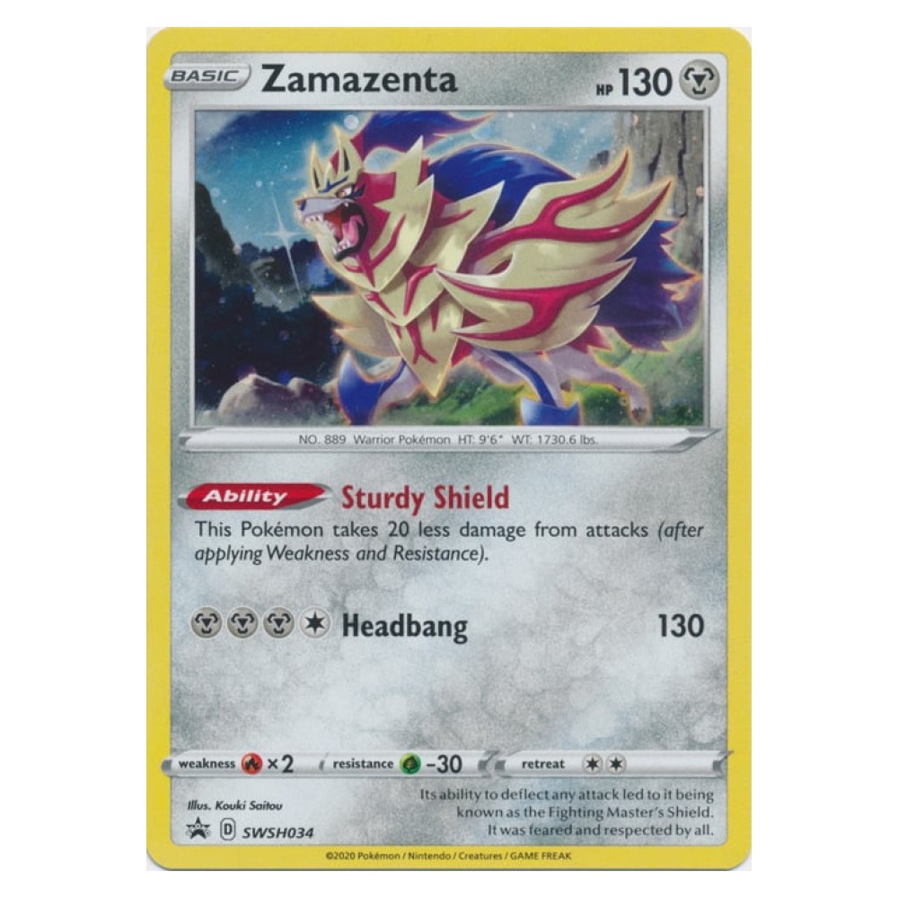 Zamazenta - Holo Promo 034 