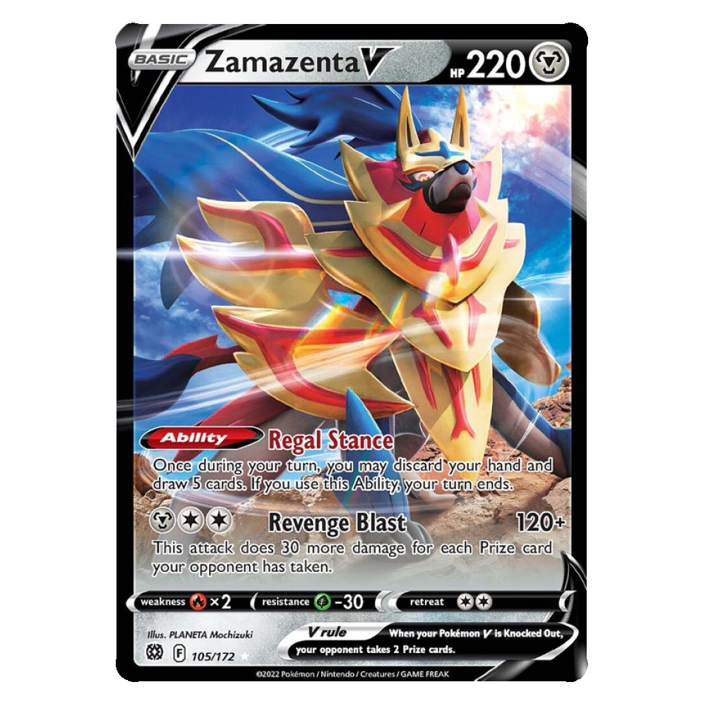 Zamazenta V - Ultra Rare 105/172 