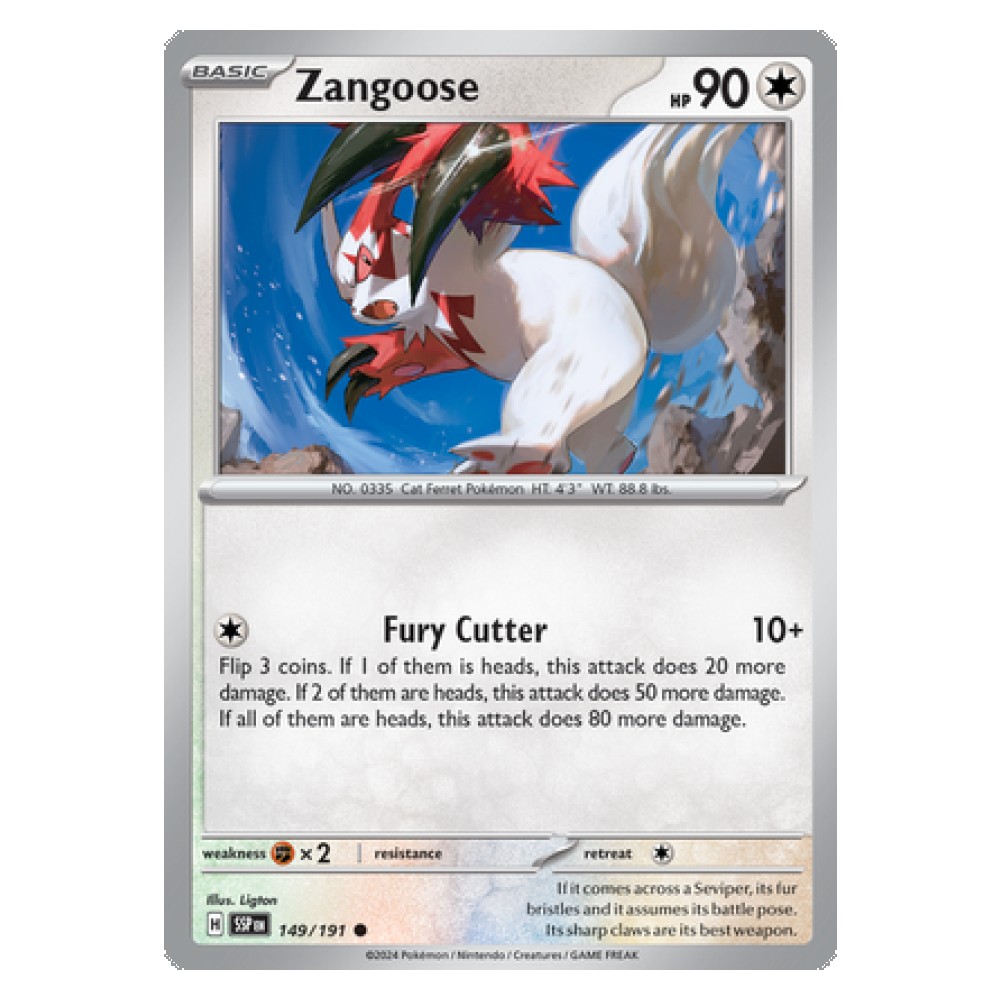 Zangoose - 149/191 