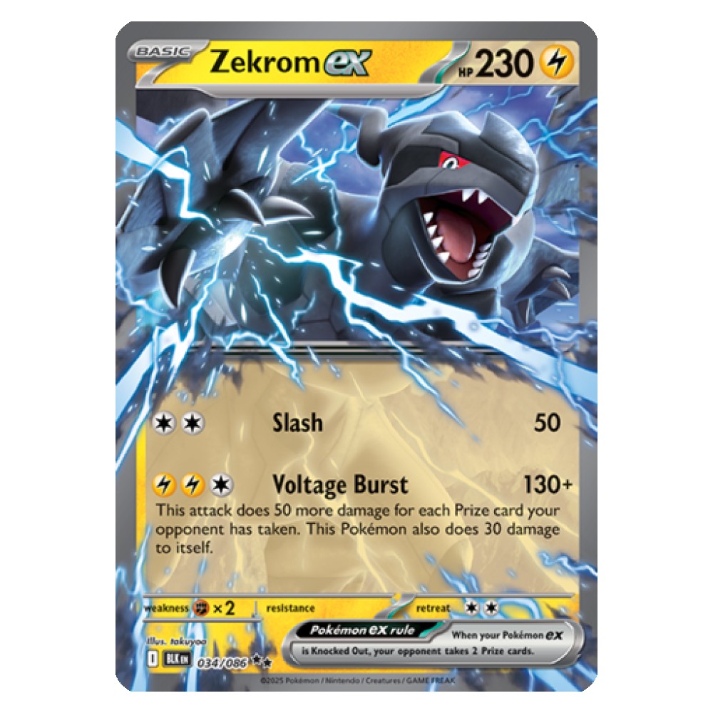 Zekrom EX - 034/086