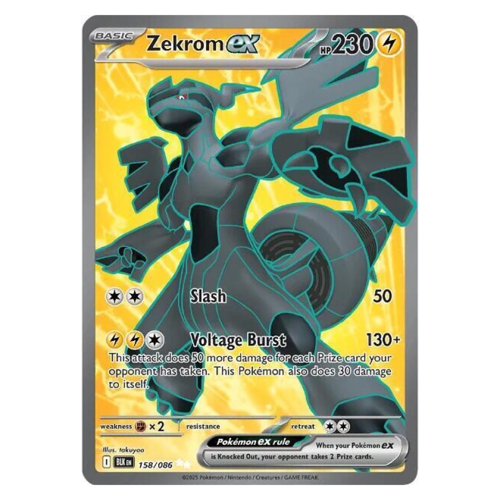 Zekrom ex - Full Art | 158/086 